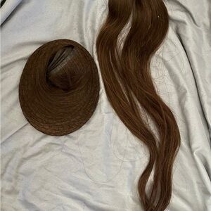 BELLAMI SILK SEAM 140G 16" CHOCOLATE BROWN (4) HAIR EXTENSIONS
